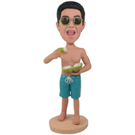 Custom the naked man bobbleheads