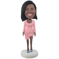 Custom the dressing woman  bobbleheads