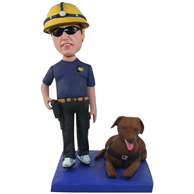 Custom the policeman  bobbleheads