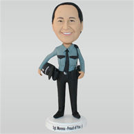 Sergeant in uniform custom bobbleheads