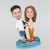 Custom sweet lover bobbleheads