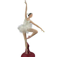 Ballet Dancers Bobble 12 Inch