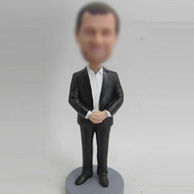 Black suit bobble