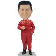 All red clothes bobbleheads