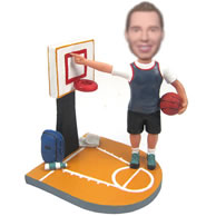 Basketball bobble head doll