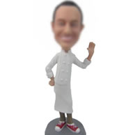 Custom Chef bobble head doll