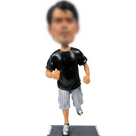 Run man bobble head doll