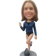 Bobble head dolls of Leisure woman