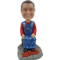 Bobble heads of Bridegroom