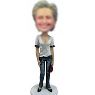 Bobbleheads of Casual woman