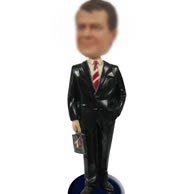 Bobbleheads of work man