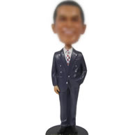 Bobbleheads of work man