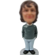 Bobbleheads with Sweater