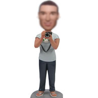 Camera bobbleheads