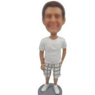 Casual bobble head doll