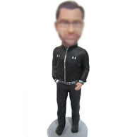 Casual bobblehead doll