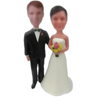 Custom Wedding bobble heads doll