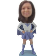 Custom bobbleheads of super girl