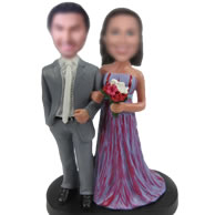 Custom bobbleheads of  Wedding