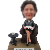 Custom female Boss bobbleheads