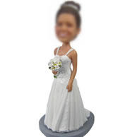 Custom Bride bobbleheads