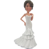 Custom bride bobbleheads