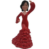 Custom dancing bobble heads