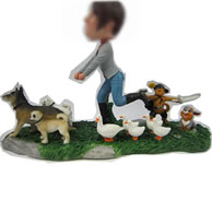 Custom Farm bobbleheads