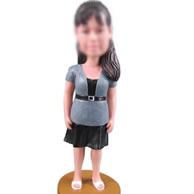 Custom Female bobbleheads