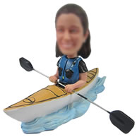 Custom lady with boat bobbleheads