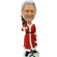 Custom Christmas bobbleheads