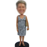 Custom shopping bobbleheads