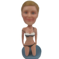 Custom swimwear bobble heads