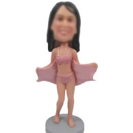 Custom swimwear bobbleheads