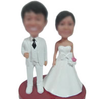 Custom Wedding bobble heads