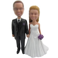 Custom Wedding bobbleheads