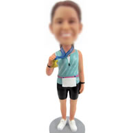 Custom winners bobbleheads