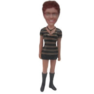 Cutom bobblehead dolls of Casual woman