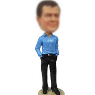 Executive No Tie bobblehead