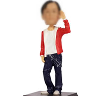 Fashion boy bobble head