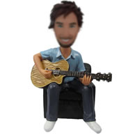 Guitar bobbleheads