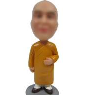 Monks bobble head doll