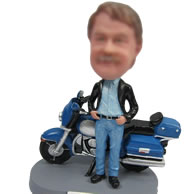 Motorcycle bobbleheads