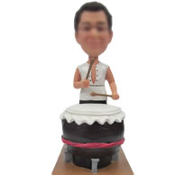 Play the drums bobbleheads