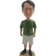 Personalized casual bobbleheads
