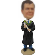 Personalized custom bobble head graduation