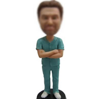 Personalized custom Nurse bobbleheads