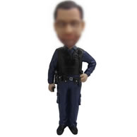 Personalized custom police bobbleheads