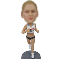 Personalized Custom runner bobbleheads