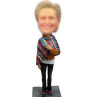 Personalized Custom Shawl bobbleheads